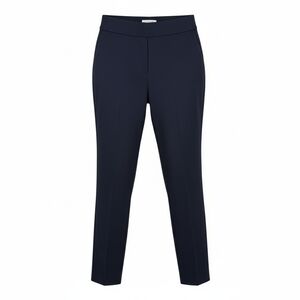 NWT Liz Claiborne Lisa Straight Leg Blue Twill Pull-on Pants Size 18P